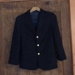 Navy blue boys size 12 blazer